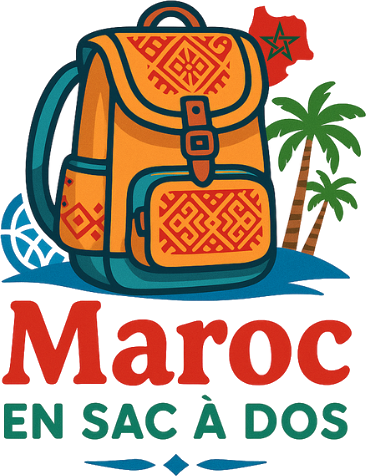 Logo Maroc en sac à dos